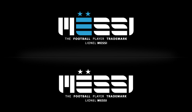 logo Leo Messi football Alex Bailon