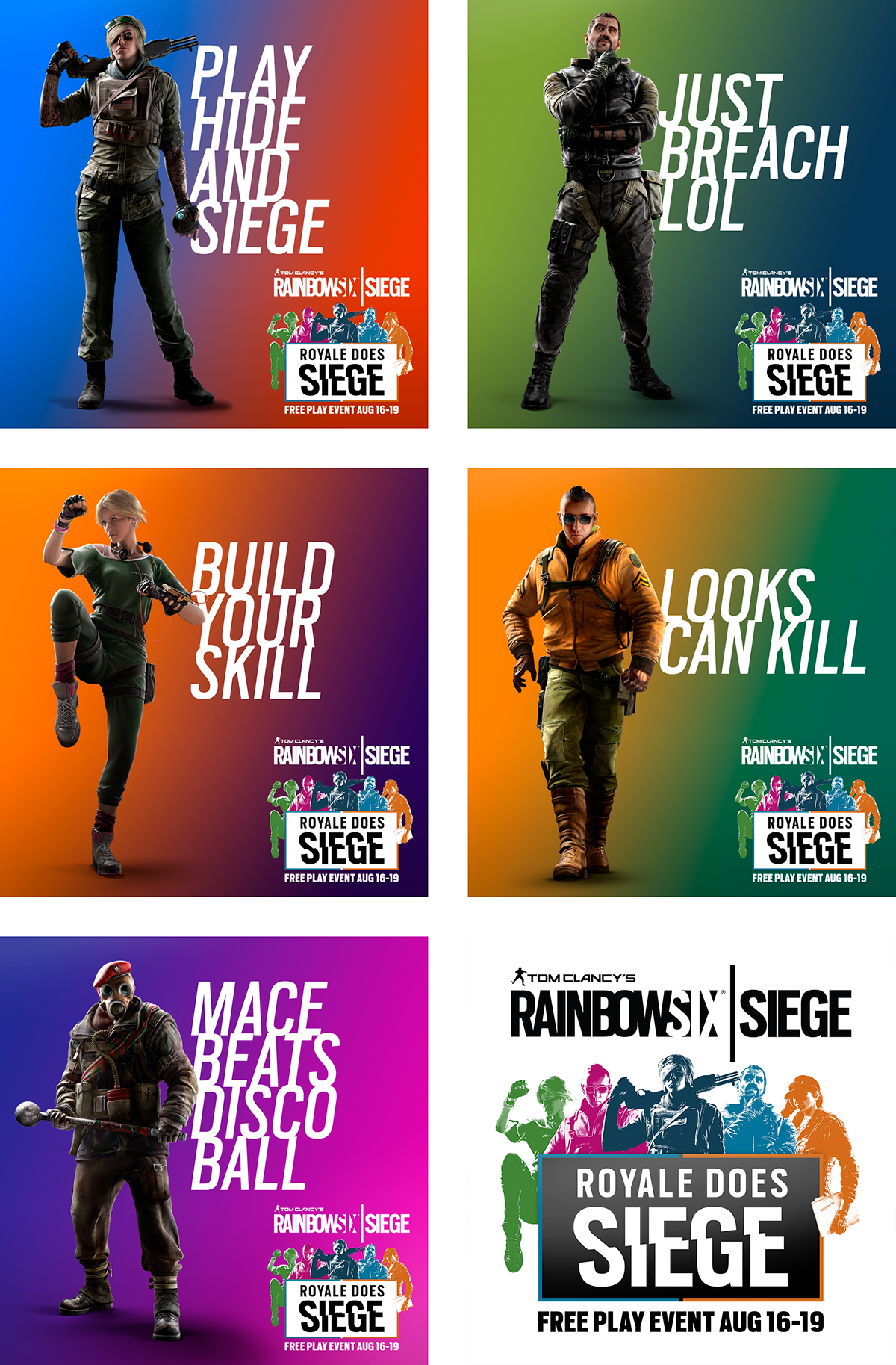 video game ubisoft Rainbow Six social