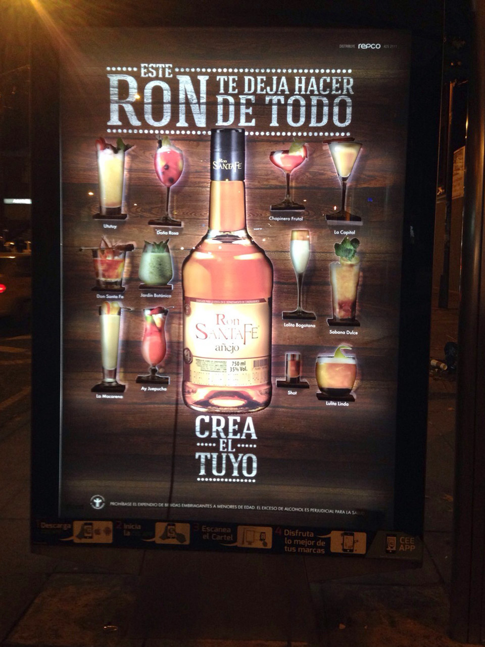 Rum alcohol coktail essential Alcoholic Drinks Ron SantaFe ron party