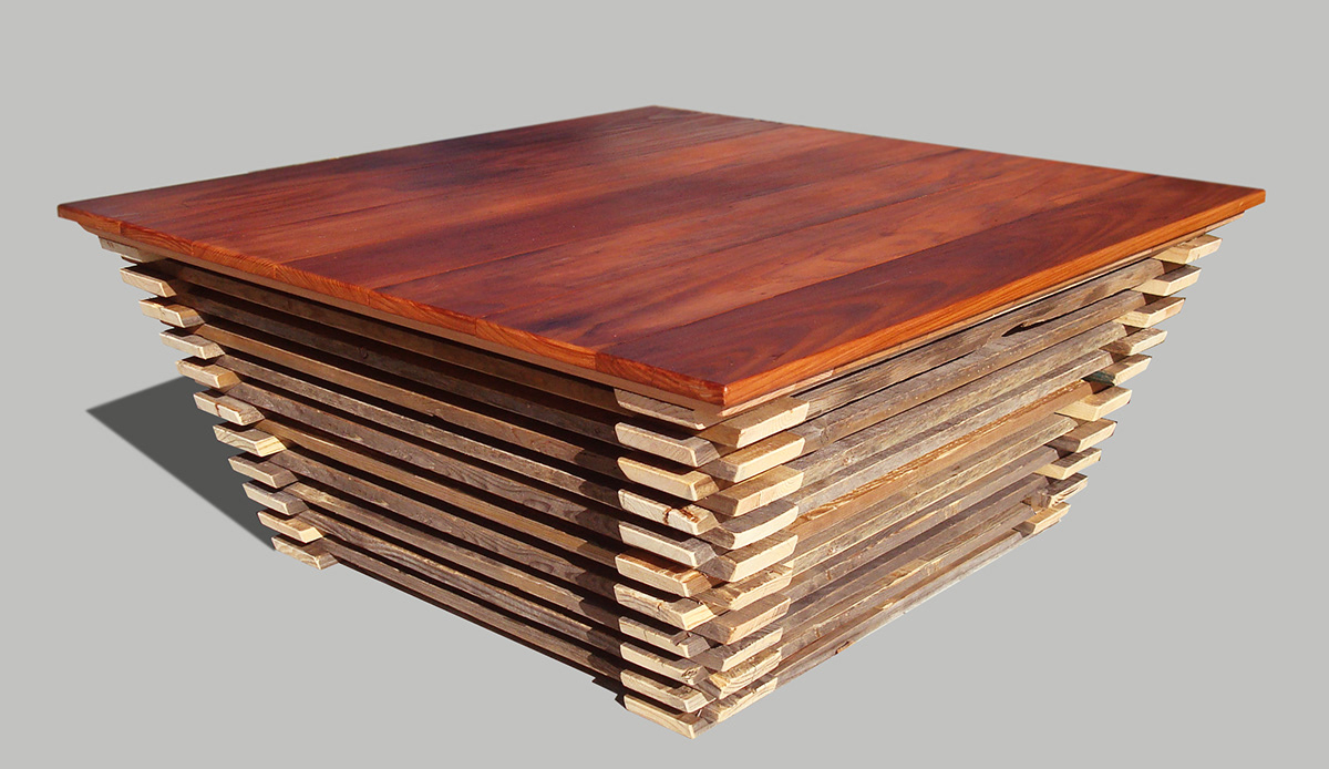 recycled wood coffee table recycled wood table palette wood redwood furniture