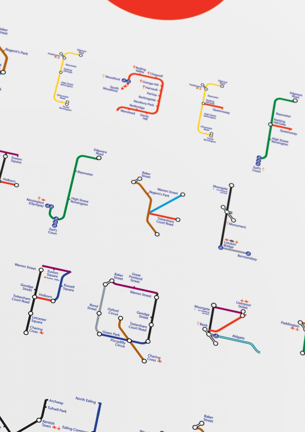 type The London Underground Modular Typeface modular design art graphics Travel Transport