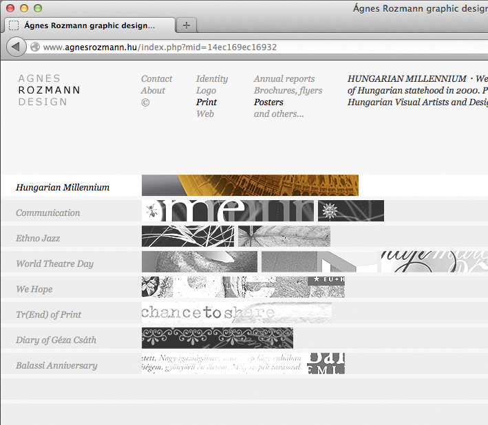 agnes rozmann Website Design