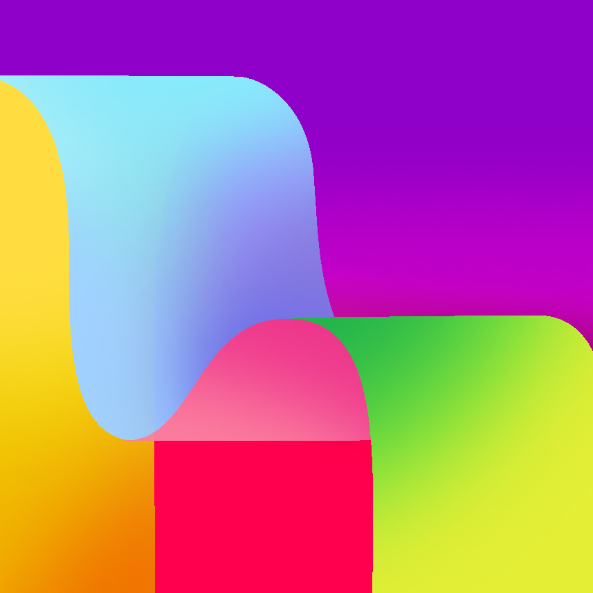 gradient colors shapes inspiration digital universe geometrics