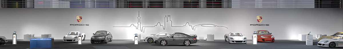 Event Porsche key visual Invitation invitations shanghai Alexandre Duhail