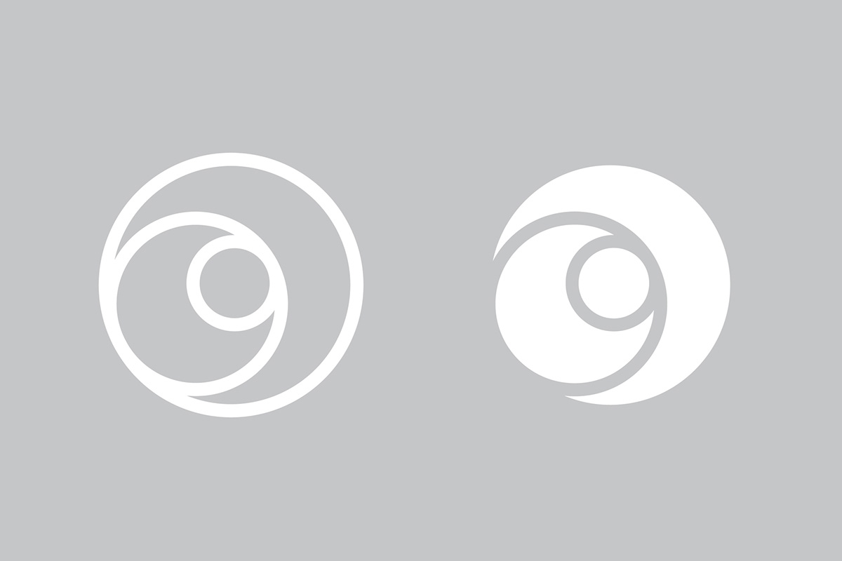 Adobe Portfolio logo Corporate Design colorrange