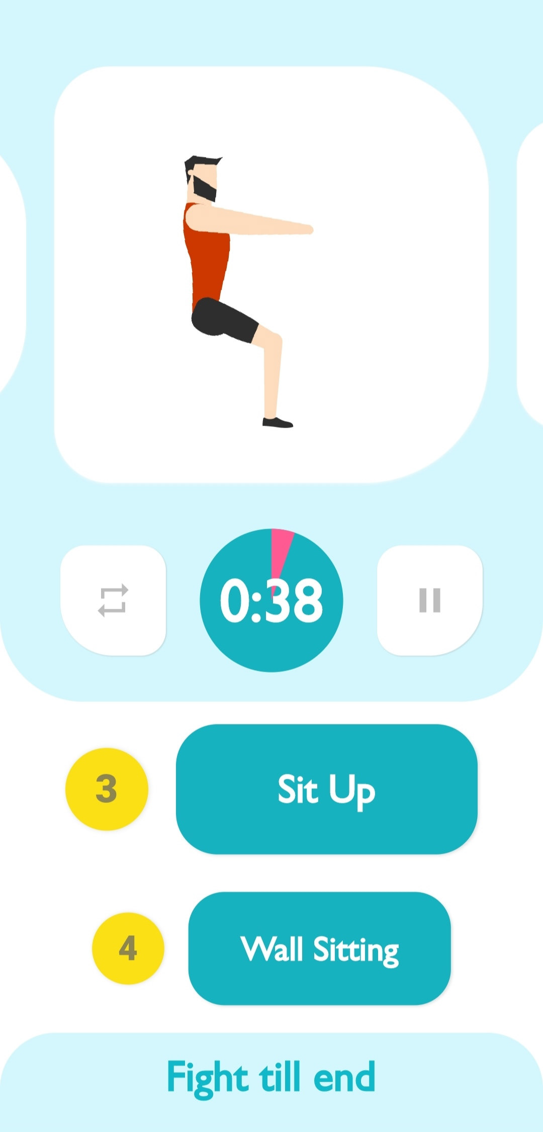 UI ux workout Yoga design