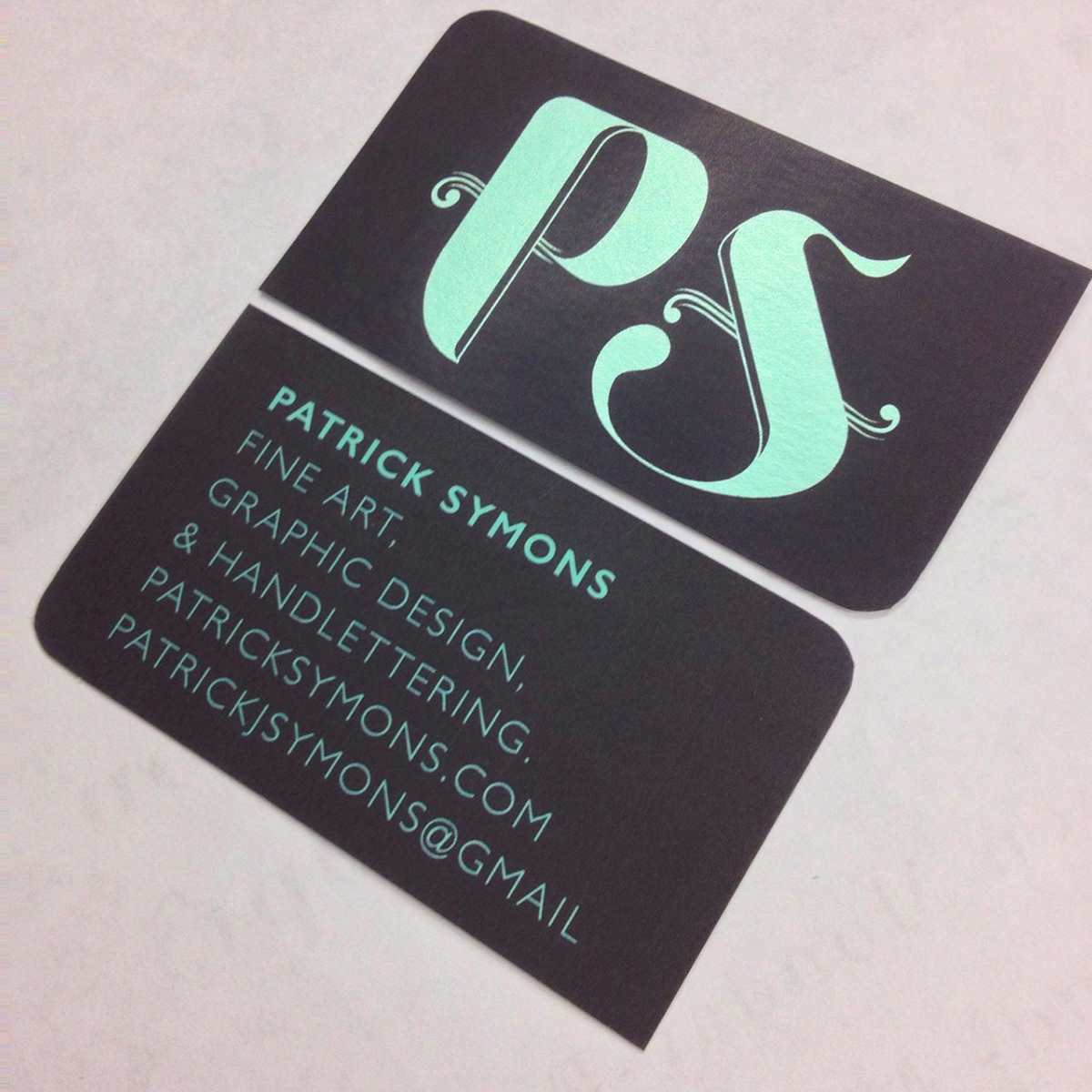 Handlettering personal branding Patrick Symons