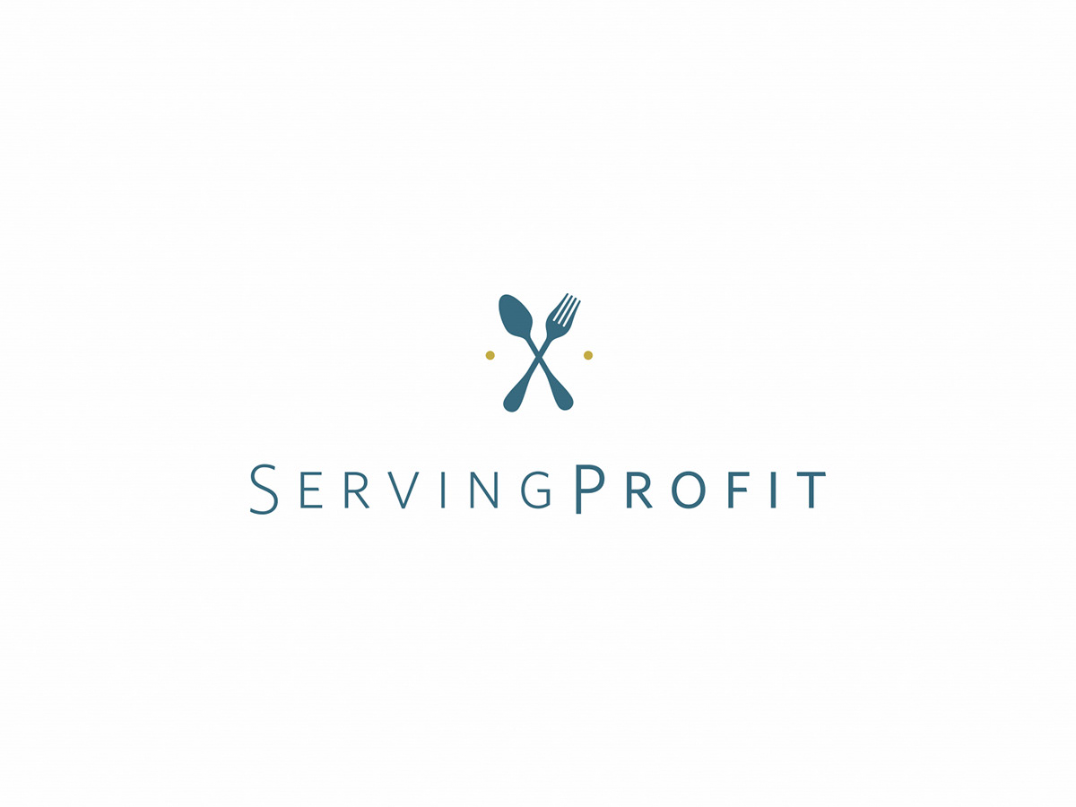logo identity serving profit Hospitality Consulting zen design firm