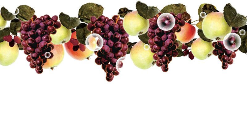 Zumo manzana ecologico burbujas bubulus eco uvas uva