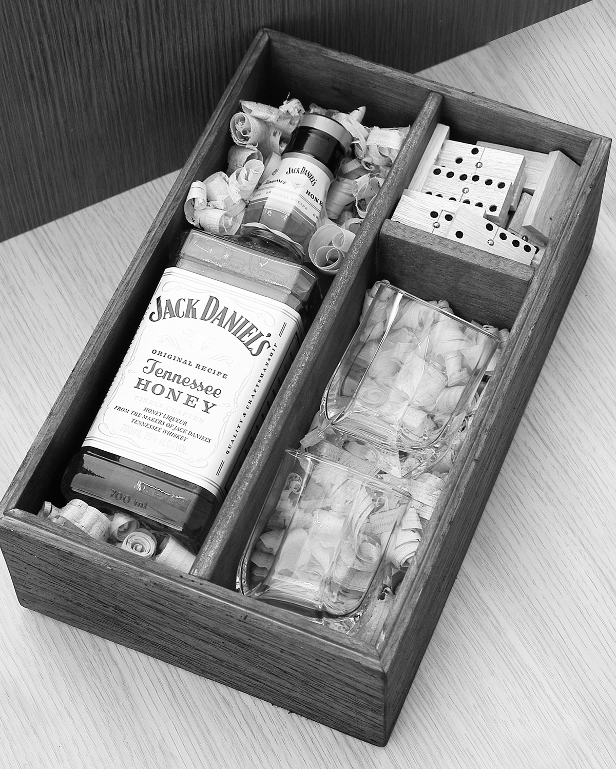 jack daniel´s domino wood box Whisky STAK stakportfolio jose anaya texture textura