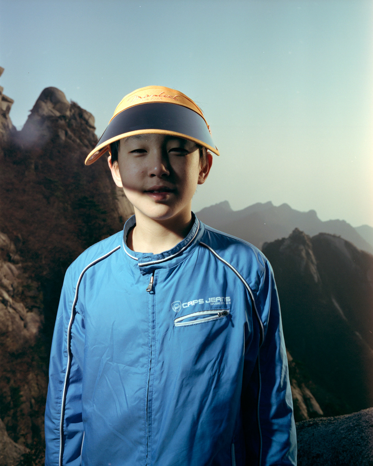 portrait hiking Landscape Korea mountains visor strobe Flash