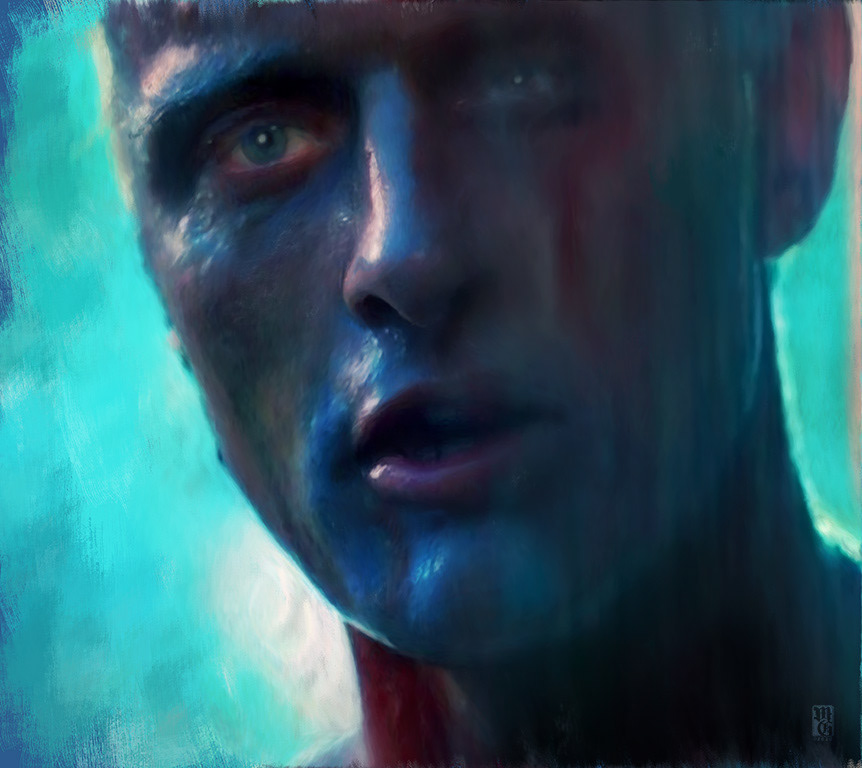 blade runner nexus portrait Ridley Scott Rutger Hauer