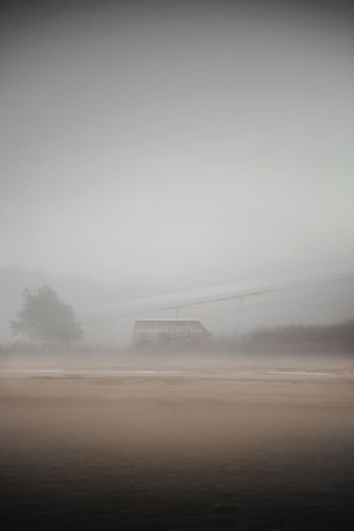 architecture archviz cgarchitect exterior fog Landscape Photography  visualization