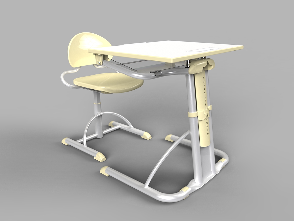 desk schooldesk adjustable desk and chair school furniture Ergonomics Posture seat school Health Wellness adjustable furniture telescopic medical children