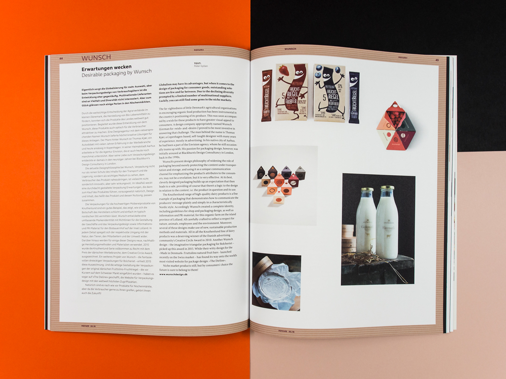 graphic design magazine Food  novum novum magazine geometric print Magazine Cover shapes donut flat