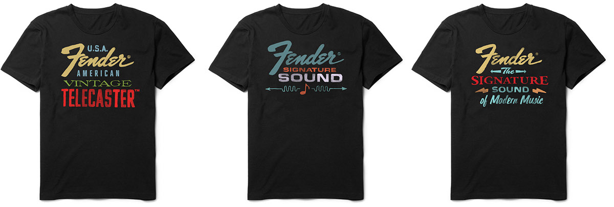 fender rock t-shirts t-shirt vintage