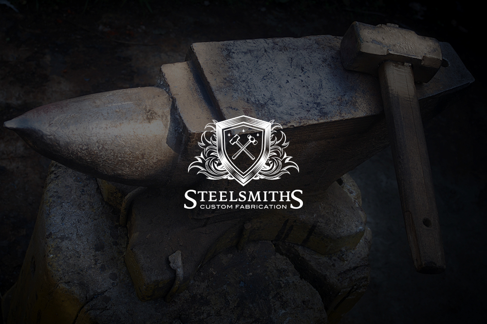 steel metal identity Website logo logomark Toronto