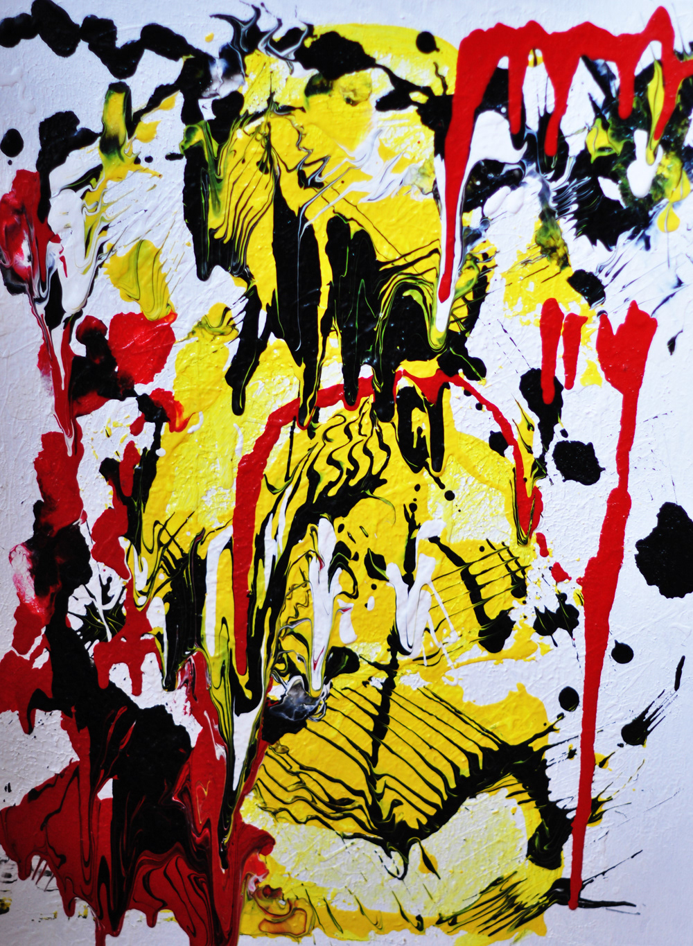 abstraction acrylic canvas