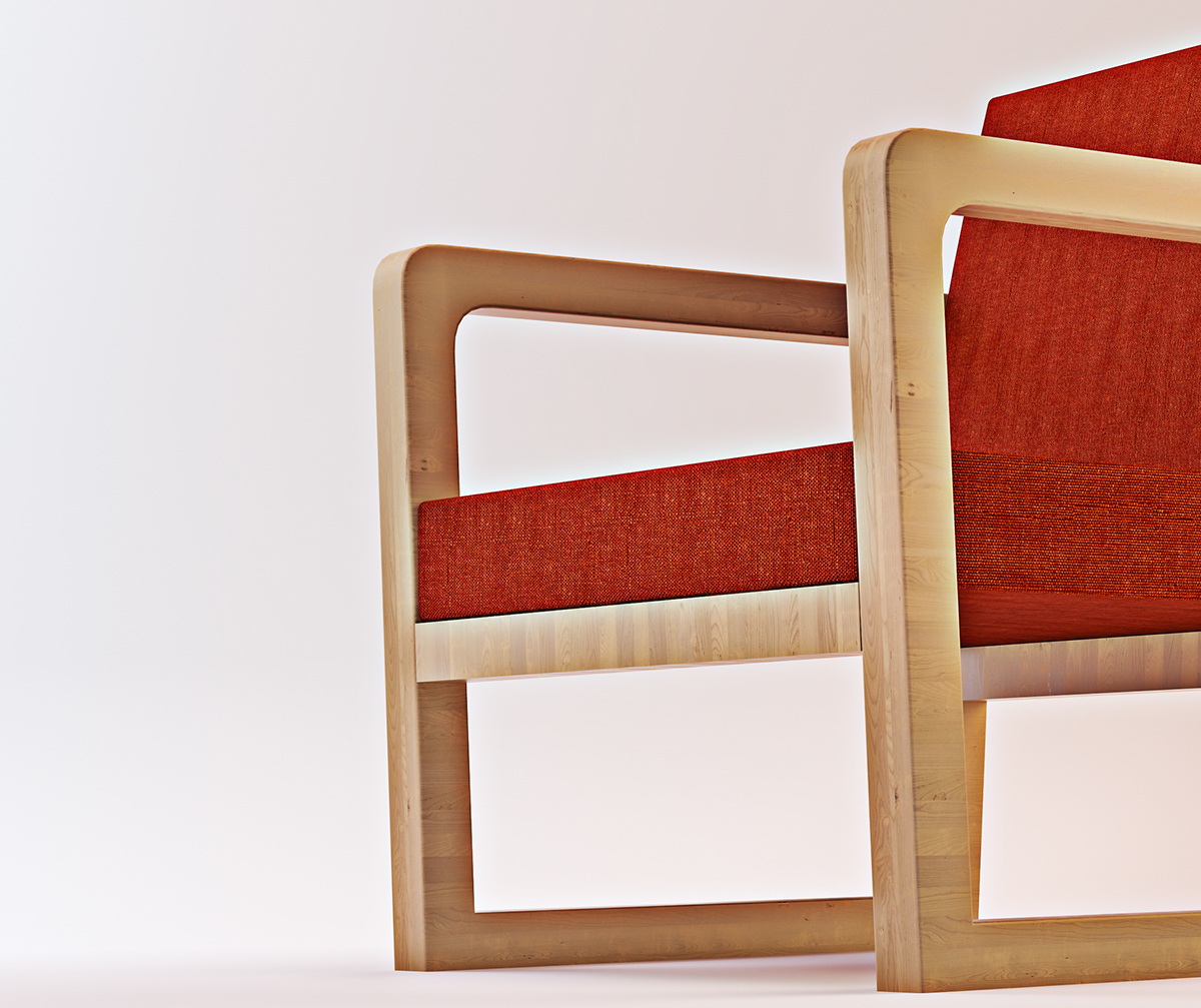 3D chair koltuk product design color colors Render furniture