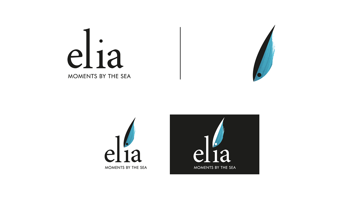 bar beach branding corporate design Food Greece identity logo restaurant