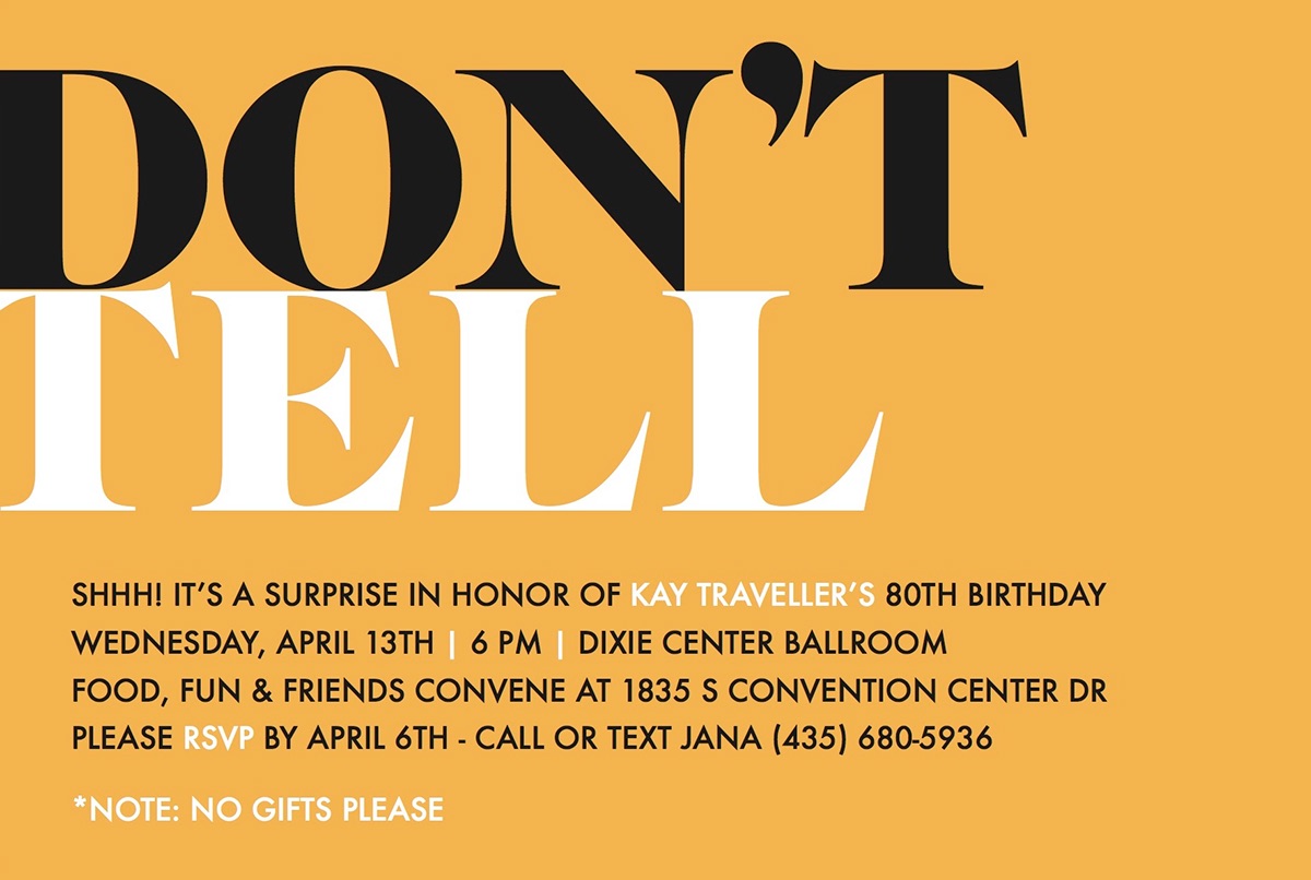 print invitations Birthday Program