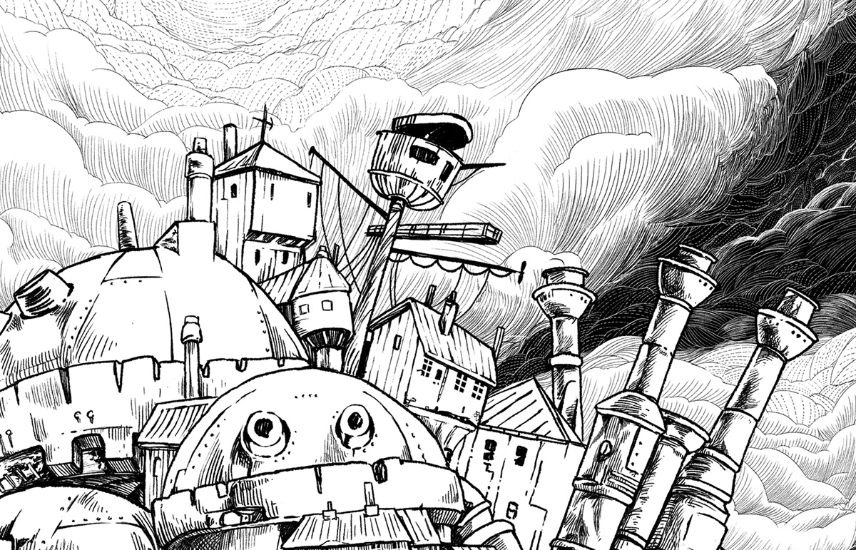 howl's moving castle Studio Ghibli Hayao Miyazaki anime alternate movie poster poster Ghibli movie