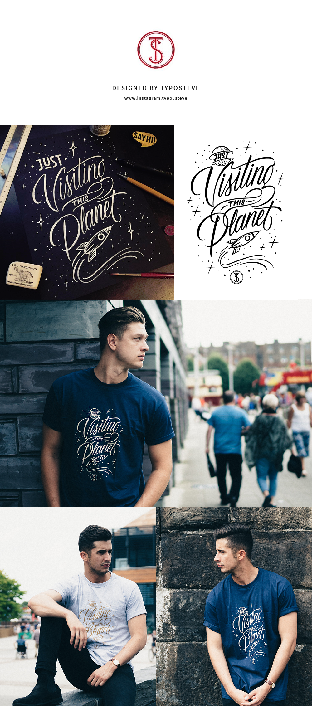 Handlettering lettering customlettering clothingbrand Ligature Collective