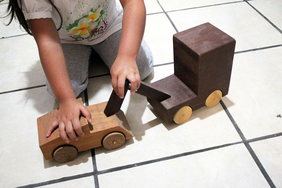 juguetes de madera Render carrito camion diseño Diseño de experiencias ITESM juguetes cochecitos