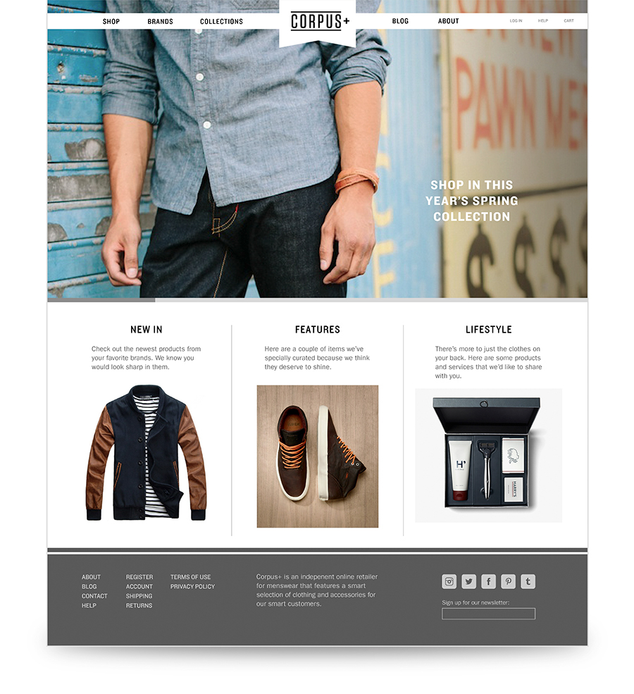 mens fashion Clothing Retailer Menswear Website