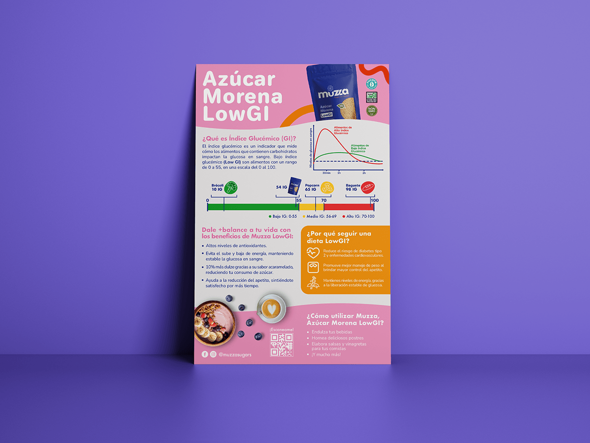 flyer Flyer Design graphic design  Advertising  adobe illustrator diseño gráfico sugar Health Sugarcane