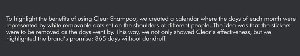 clear  calendar  months  people   Shampoo dandruff