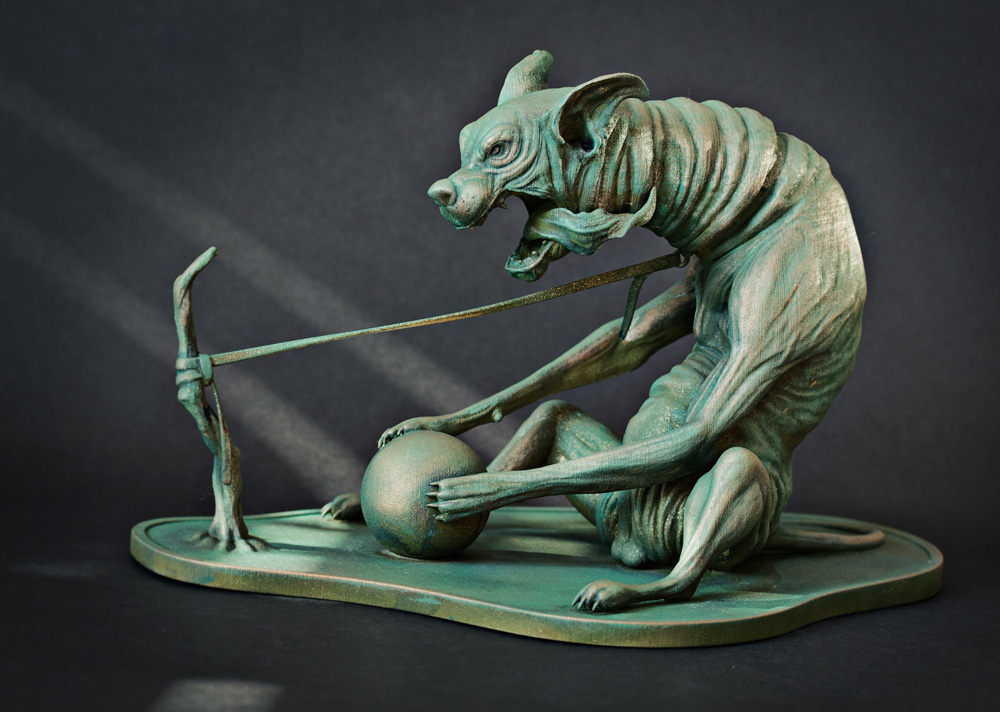 dog Zbrush 3d print Sculpt