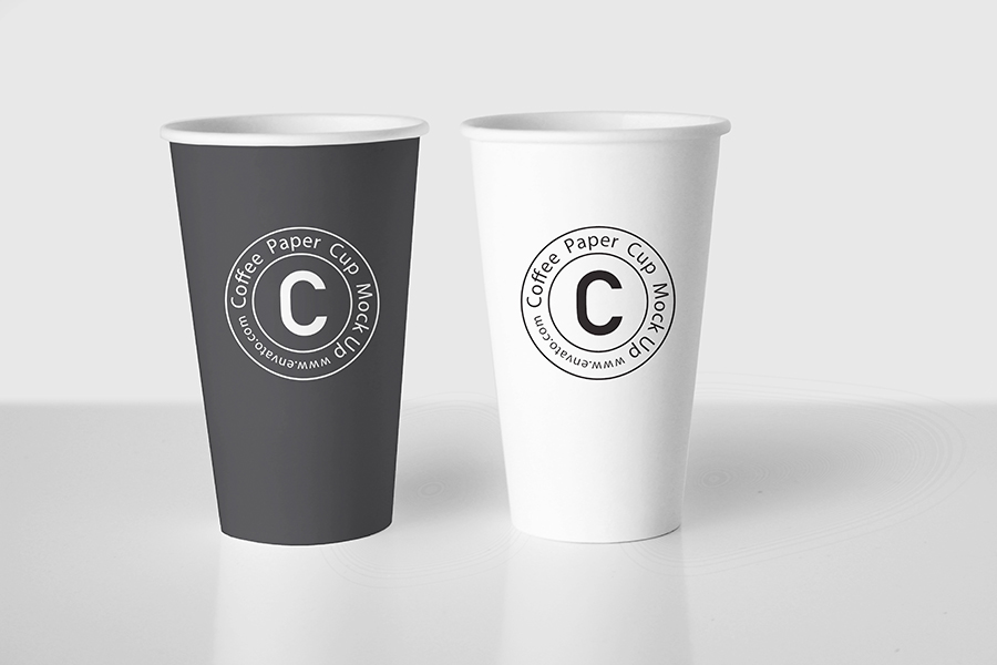 bakery bar cafe coffee brand coffee cup paper cup cup brand Cup Mockup mock-up template Mockup