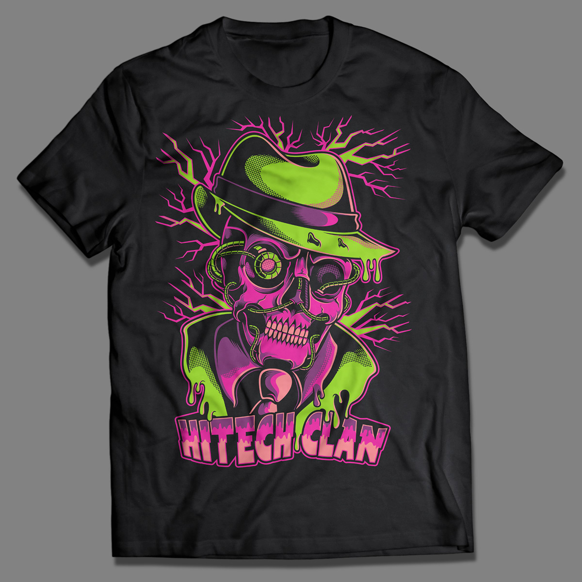 Hitech Clan Tshirt Graphic on Behance