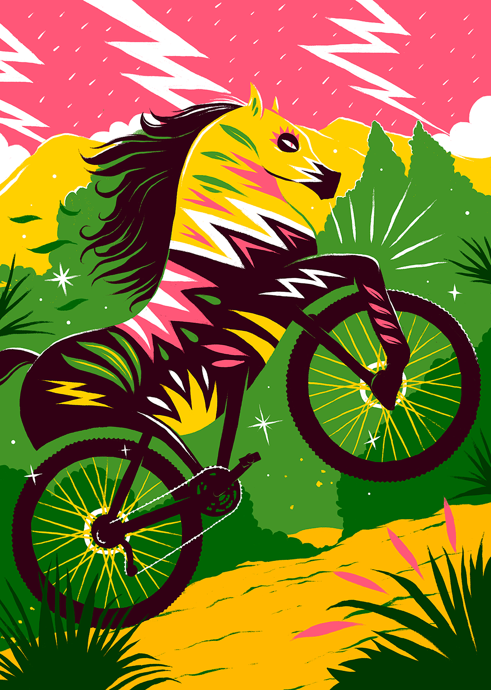 editorial magazine Bike boneshaker biking