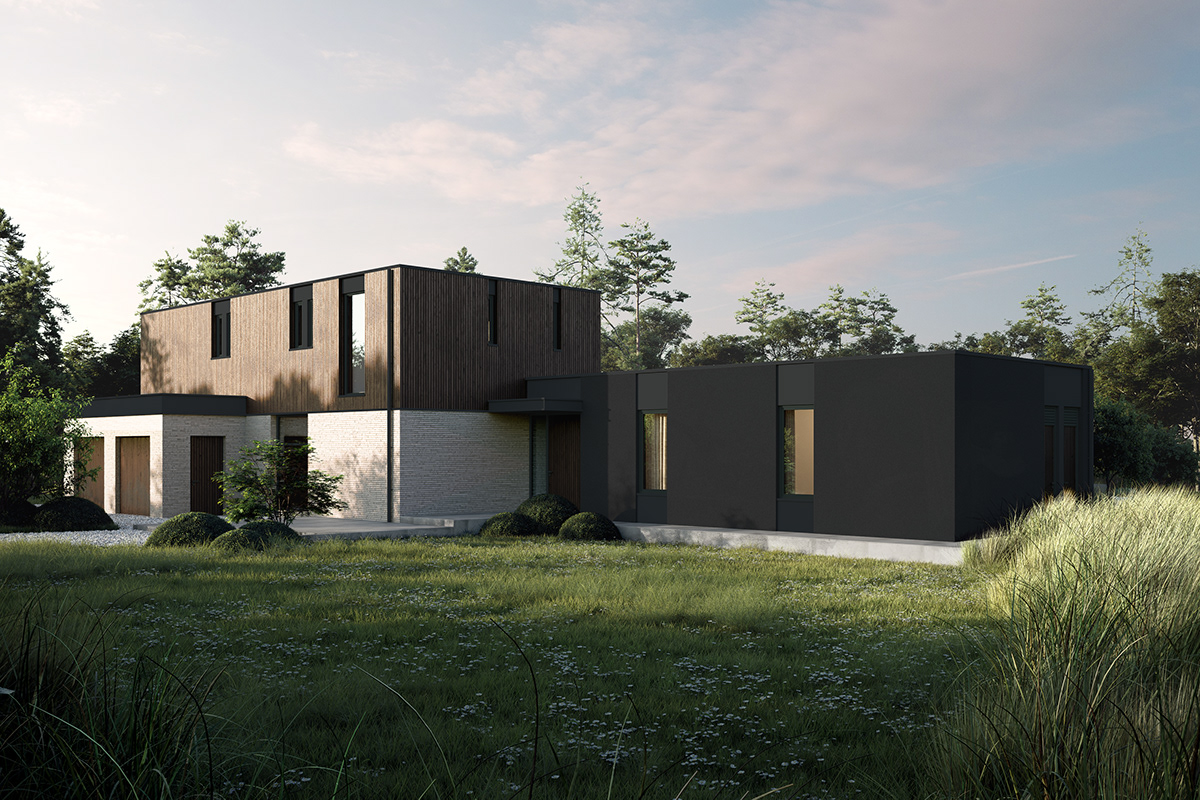 3dsmax architecture archiviz design Render Villa visualization