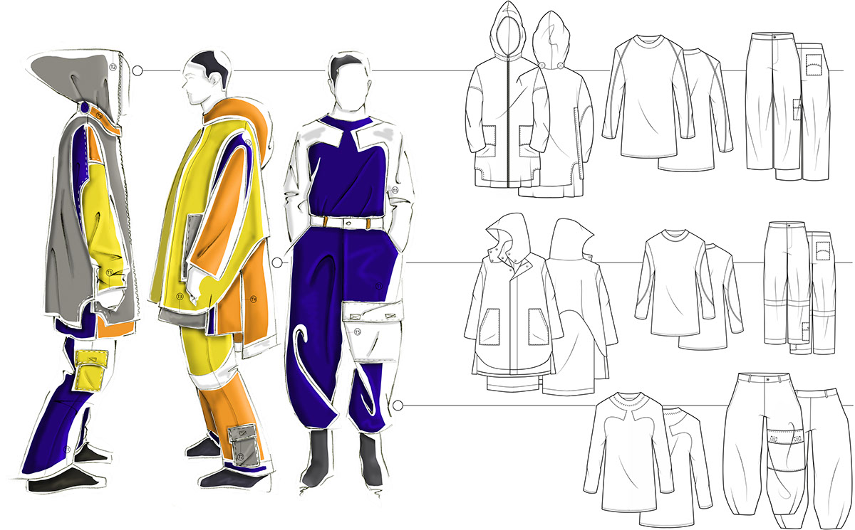 fashion design fashion sketching active wear performance wear adidas skiwear
