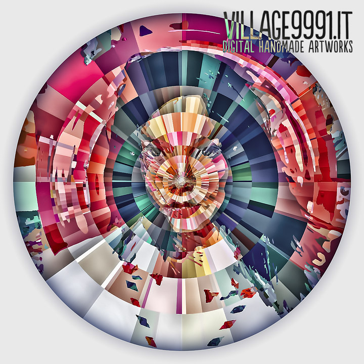 madonna Minaj monroe bjork cd circle radial mosaic