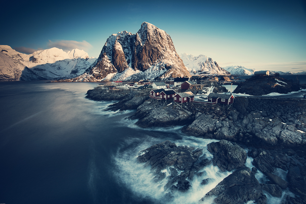 lofoten norway winter reine mountains snow FINEART landscapes Travel beach cold ice nordnorge north Arctic