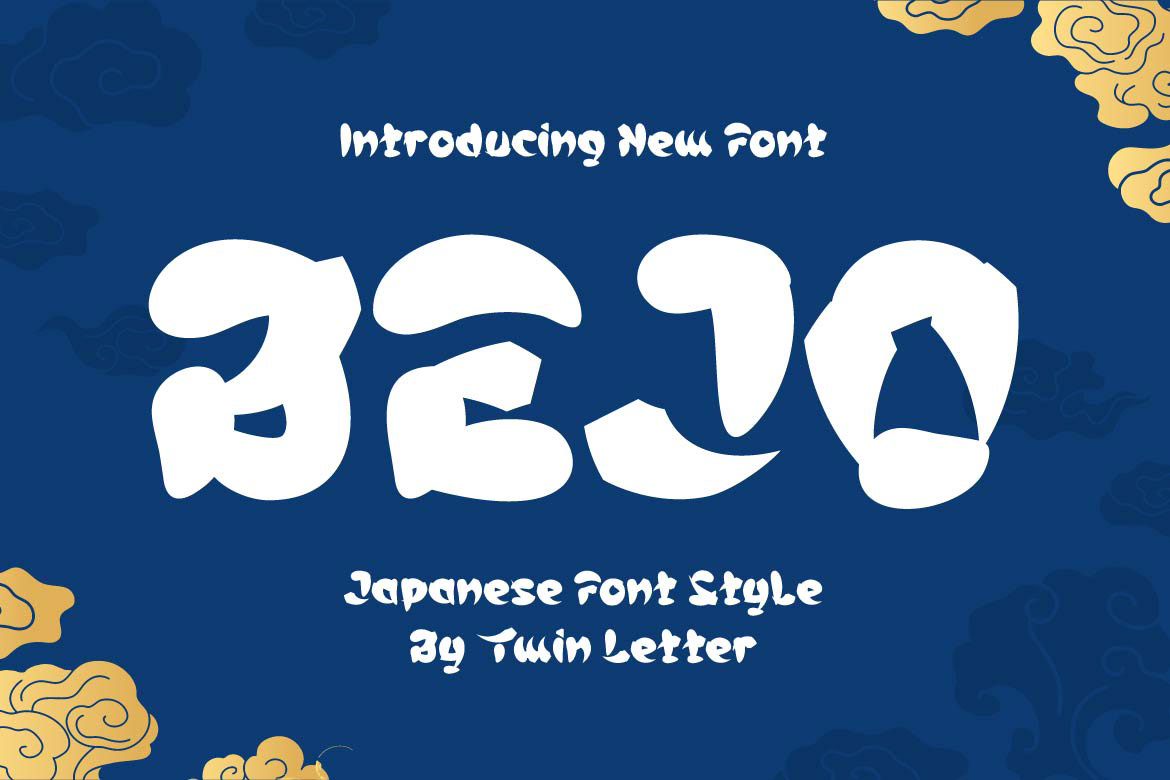 font japan japanese style Logotype Typeface typography  