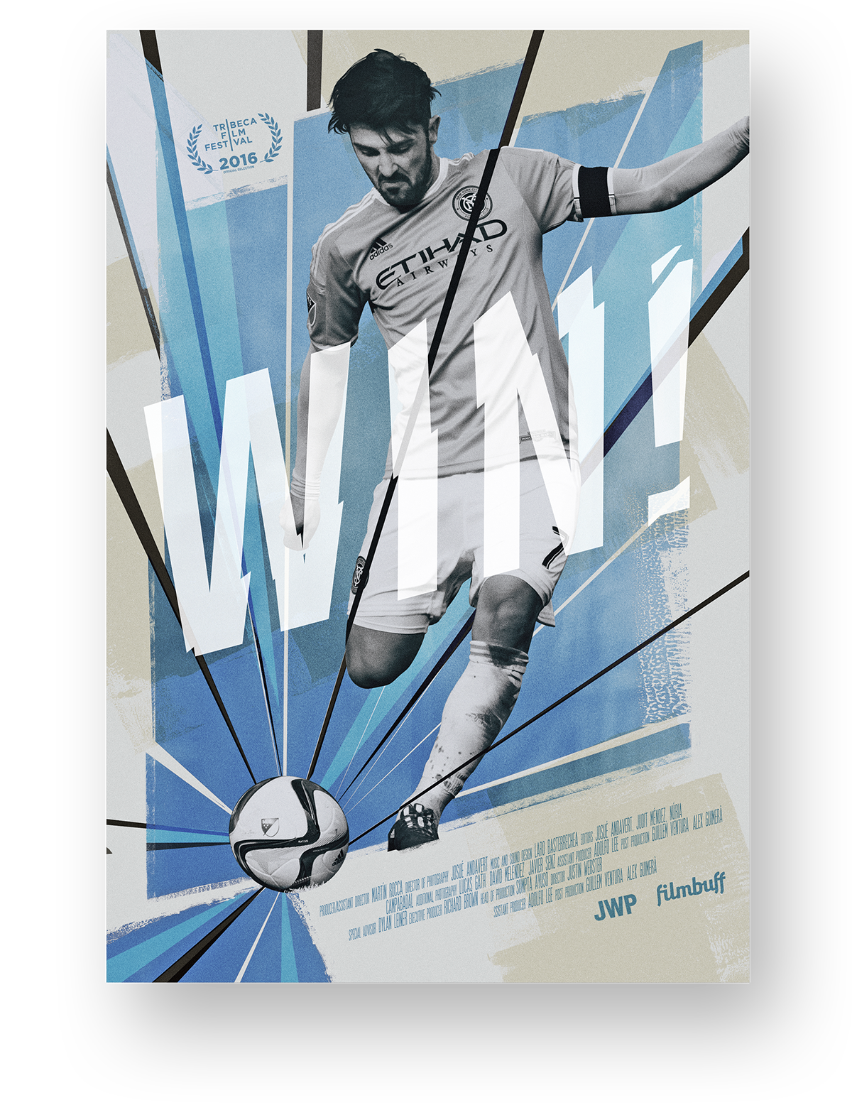 keyart soccer football sports typography   type poster nycfc nyc inspire