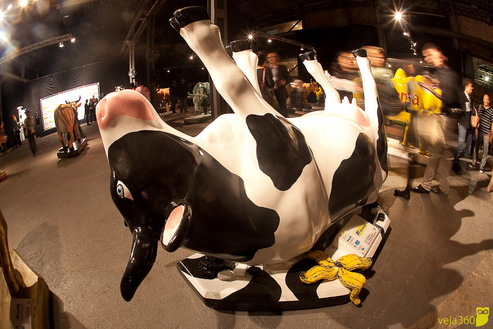 cow  cowparade Rio de Janeiro banana
