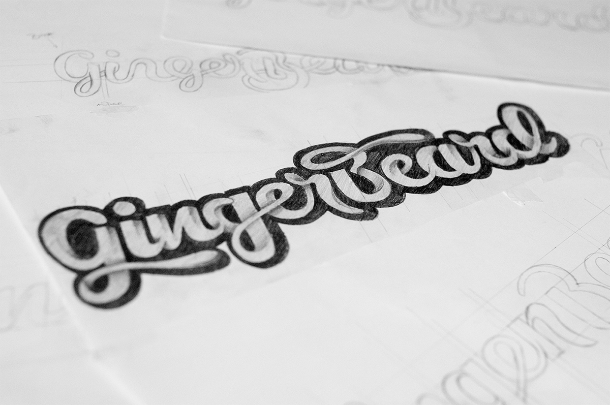 Logotype lettering film production Production Logo Design Startup Brand Design DNA gingerbeard movie production