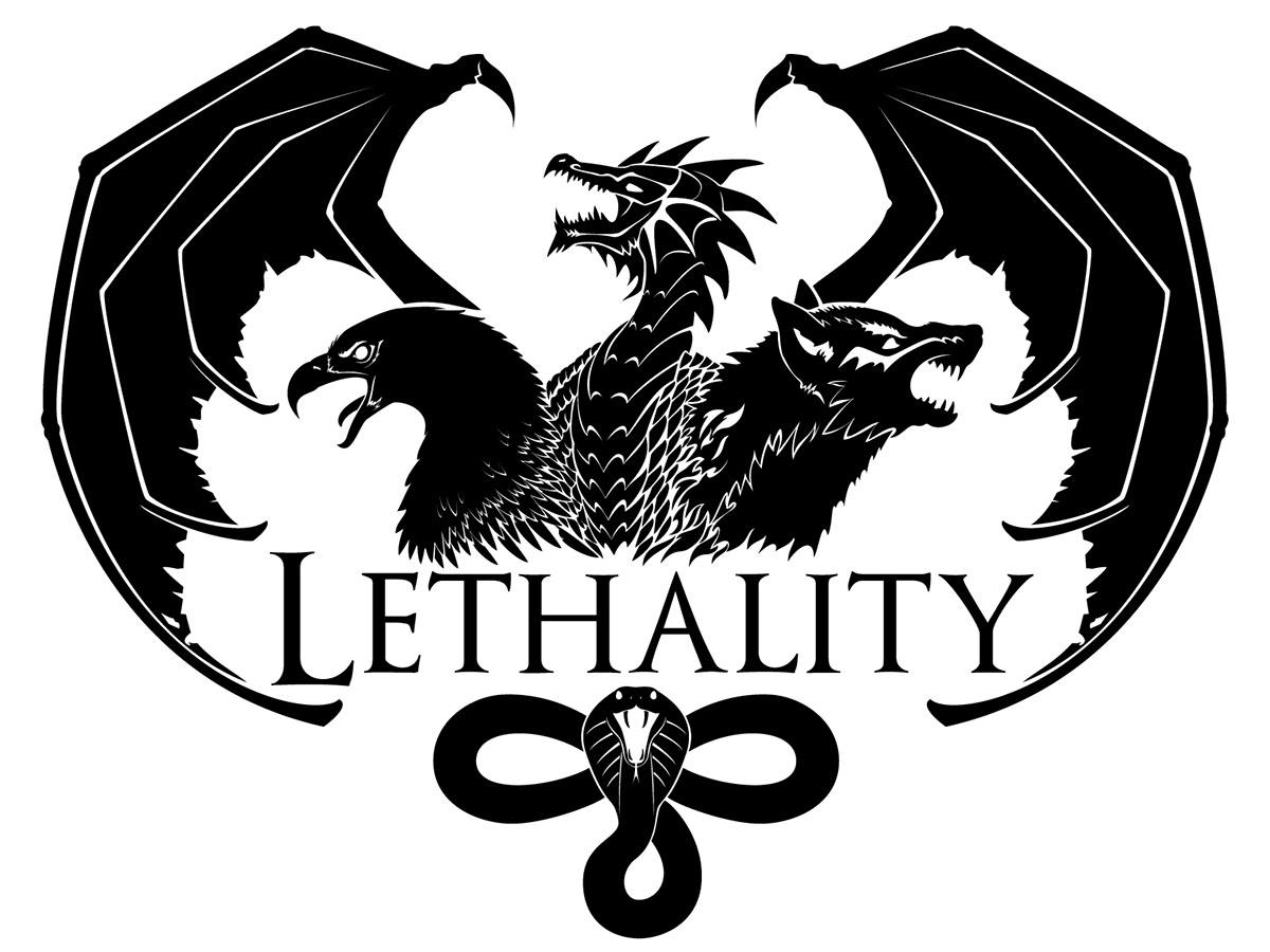 logo video game guild Website Lethality chimera