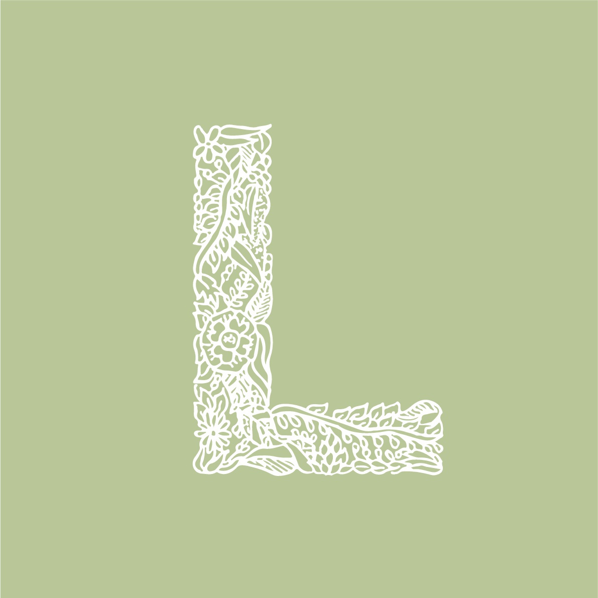 design font type typography   Nature alphabet