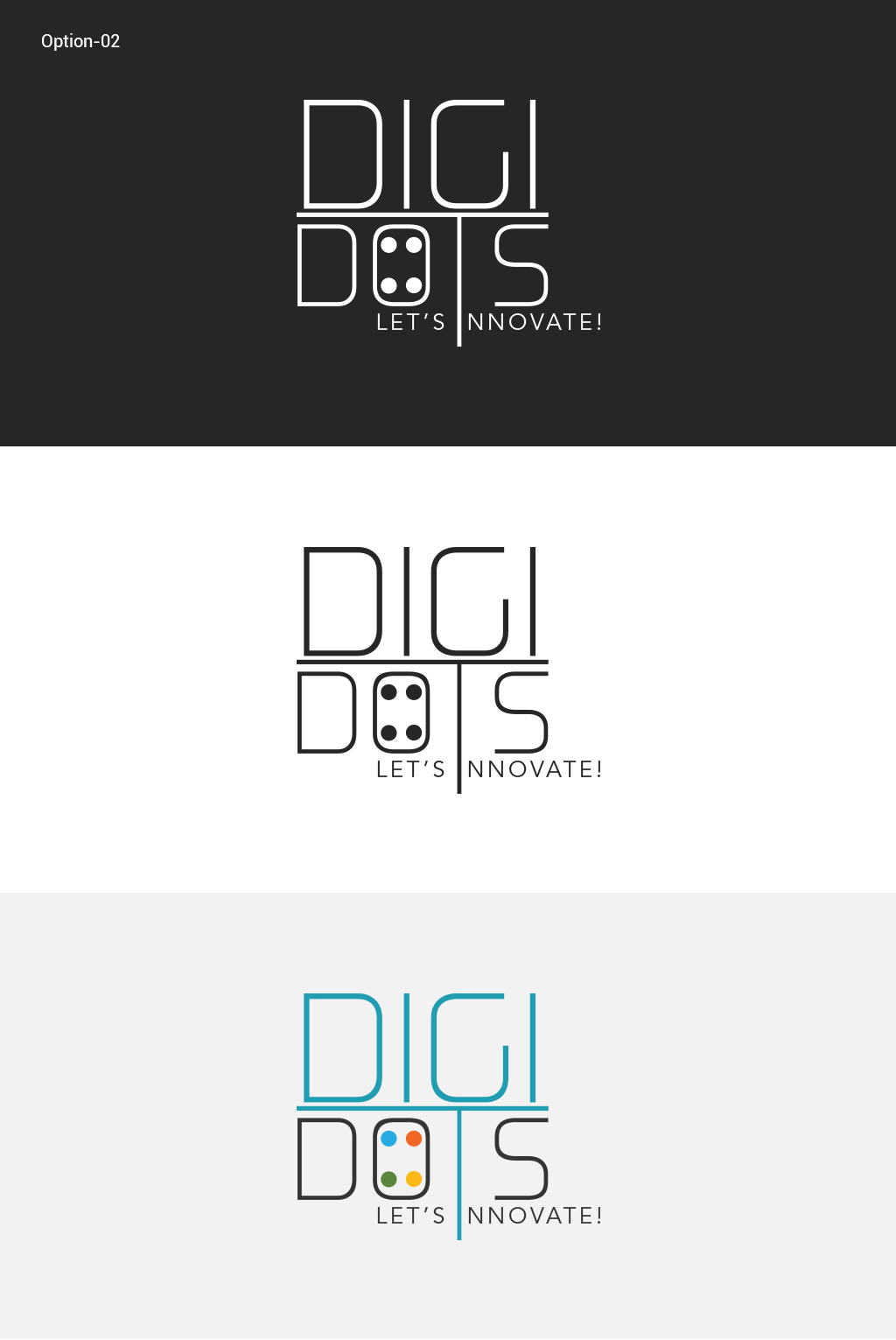 digital marketing   social media company logo identity