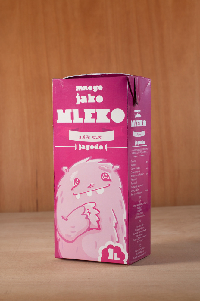 milk monster Packaging