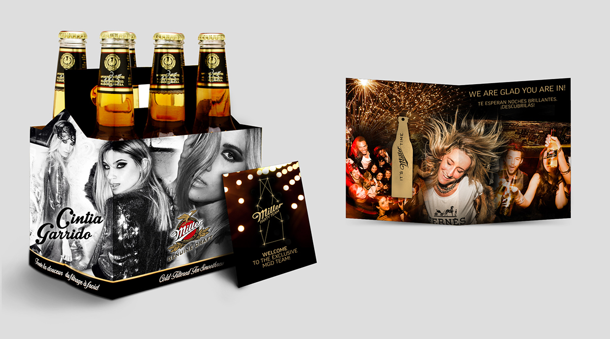 design Miller Genuine Draft miller beer tour mgd buenos aires publicidad dirección de arte creatividad redacción cerveza