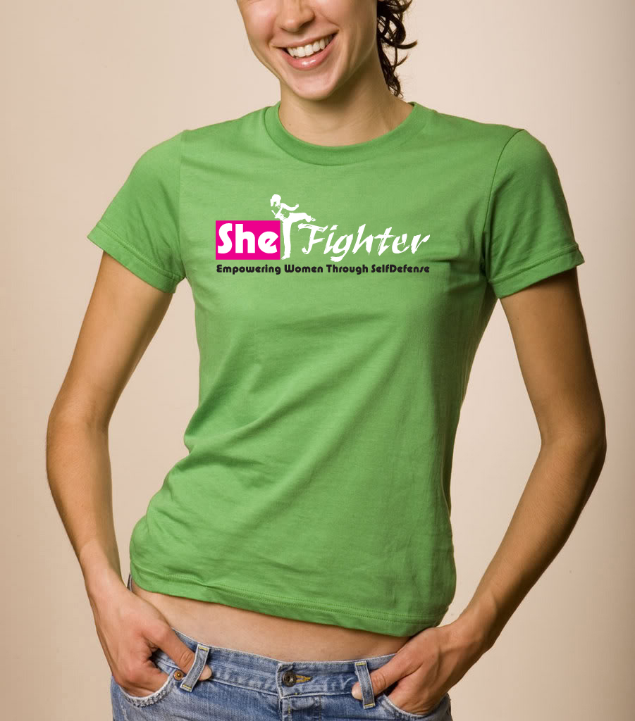 She Fighter Logo Women Self Defence Logo Design