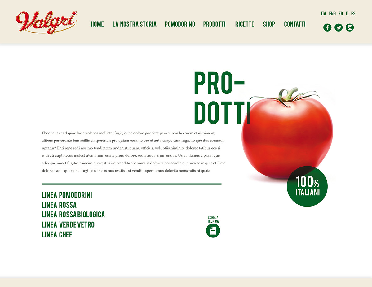 Web site Food  Tomato Italy Naples red healthy